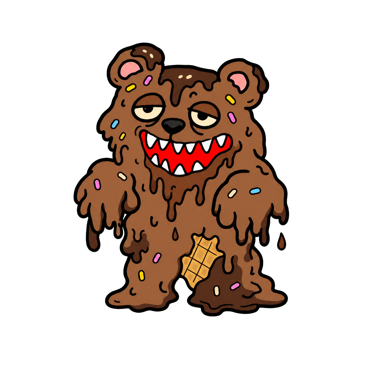 チョコ色のMELT BEAR